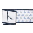 thumbnail image 3 of BreathableBaby Breathable Mesh Crib Liner – Classic Collection – Little Whale Navy Navy – Fits Full-Size Four-Sided Slatted and Solid Back Cribs – Anti-Bumper, 3 of 4