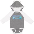 thumbnail image 3 of Inktastic Mermaid Vibes Text in Blues Boys or Girls Long Sleeve Baby Bodysuit, 3 of 5
