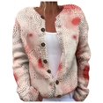 thumbnail image 2 of Pyhlmscde Women's Fall Open Front Knit Cardigan Sweater, Fall Outfits for Women, Sweater Cardigan Women, Womens Fall Tops, 2 of 4