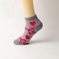thumbnail image 2 of WEAIXIMIUNG Girls Soccer Socks 6-8 Years Old Womens Cancer Awareness Socks Ribbon Soft Sport Sock Bulk Pack, 2 of 4