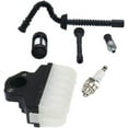 thumbnail image 5 of Air Filter Fuel Line Filter Spark Plug for Stihl MS210 MS230 MS250 021 023 025 Chainsaw 1123 160 1650, 5 of 7