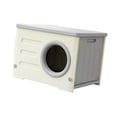 thumbnail image 4 of Casa para perros pequeños, medianos, gatos, casa para gatitos, refugio semicerrado, escondite cálido, caseta para cachorros, cama para gatos, caseta Rectangular, 4 of 8