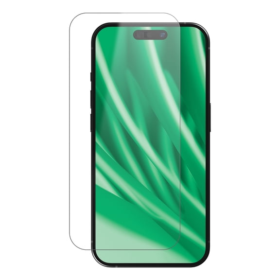 onn Corning Glass Screen Protector for iPhone 18 Pro Max, Made with Durable Glass by Corning, with Easy Application Tray