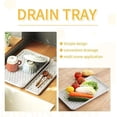 thumbnail image 2 of Tableware Drying Tray, Plastic Drying Dish, Draining Plate, Drying Dish, Dish Drying Tray. Drain Tray for Tableware, Cups, Fruits, Vegetables and Condiments, 2 of 5