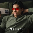 thumbnail image 2 of Gafas de bloqueo de luz azul ANYLUV Al-Mg Metal para hombre, 2 of 7
