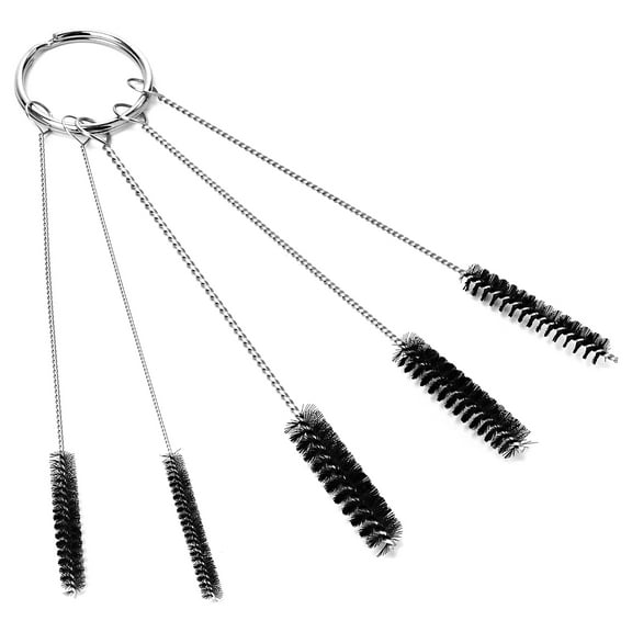 PointZero Nylon Brush Set for Cleaning Airbrushes & Tattoo Tube Tips