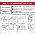 thumbnail image 6 of Non Slip Furniture Pads - Premium Furniture Grippers! Rubber Feet Hardwood Floor Protectors for Furniture Legs - Couch Stoppers,, 6 of 6