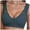 Blue, variant on UOCUFY Front Closure Post Surgery Minimizer Bras for Women Full Coverage Surgical Wireless Comfort Everyday Bras Wine,Size S