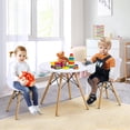 thumbnail image 2 of Giantex Kids Mid-Century Dining  Table & Chair Set, Kiddie-Sized Furniture Table Set for Toddler Children, 2 of 8