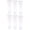 6, variant on 6 Pack Refillable Travel Bottles - Shampoo Conditioner Empty Cosmetic Tubes with Flip Lid Apply to Household (100ml, Clear)