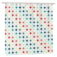 thumbnail image 2 of Sigee Colorful Geometric for Waterproof Fabric Shower Curtain 72" W x 72" H for Bathroom Shower Curtain, 2 of 5