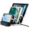 thumbnail image 1 of Station de Recharge Multi-Appareils, Station de Recharge USB avec Commutateur pour Téléphone Cellulaire, Station de Recharge à 4 Ports pour Plusieurs Appareils, 1 of 8