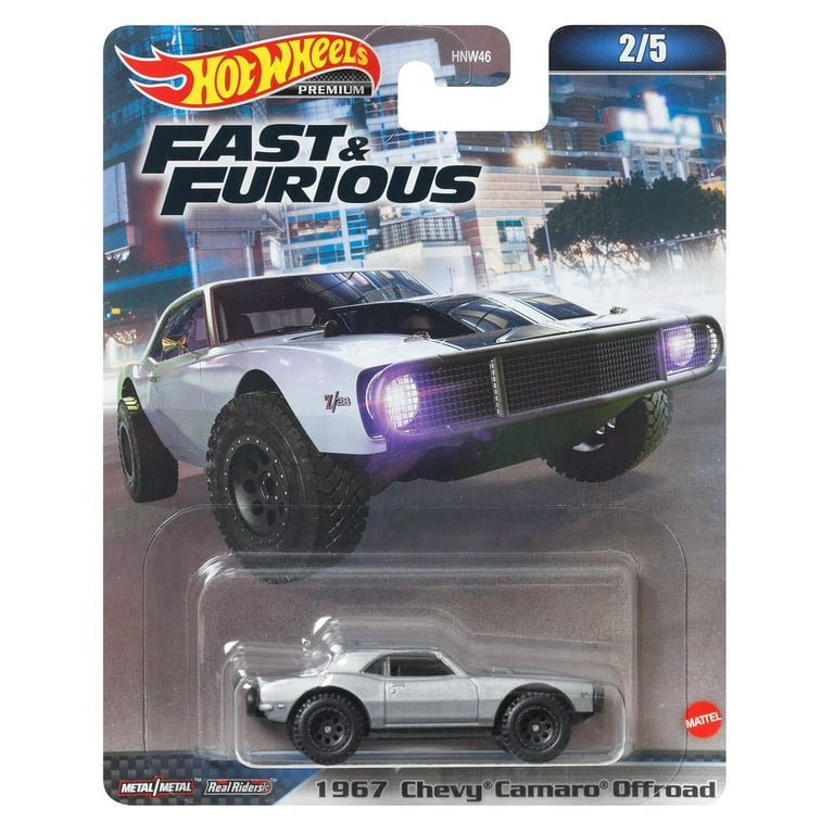 2023 Hot Wheels Fast & Furious Premium Set of 5, 1/64