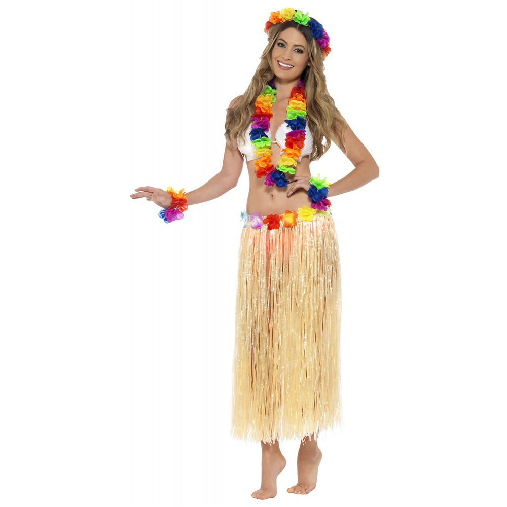 Hawaiian Hula Fancy Dress Flower Leis Necklace Costume Accessory Choose 