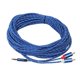 thumbnail image 1 of Azul de 1/8 '' de sonido estéreo de 3,5 mm a cable adaptadores dual para MP3 / teléfono 15m CUTICAT Línea de interconexión de audio, 1 of 8