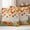 Beige Orange, variant on Fall Orange Pumpkins Outdoor Waterproof Pillow Covers, Thanksgiving Maple Leaf Wood Grain Decorative Square Throw Pillowcase Sofa Cushion Sham for Patio/Couch/Chair, 24"x24" 2 Pack