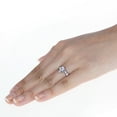 thumbnail image 2 of Men's Sterling Silver Cubic Zirconia Heart Claddagh Ring 9MM ( Size 3 to 13 ), 2 of 3