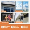 thumbnail image 6 of 3MP 2K Window Camera, 2.4GHz & 5GHz WiFi Indoor Cameras for Home Security with ChromaMax Al Color Night Vision, Pet Camera with Phone App, Motion Detection, 2-Way Audio (2.4GHz*1), 6 of 7