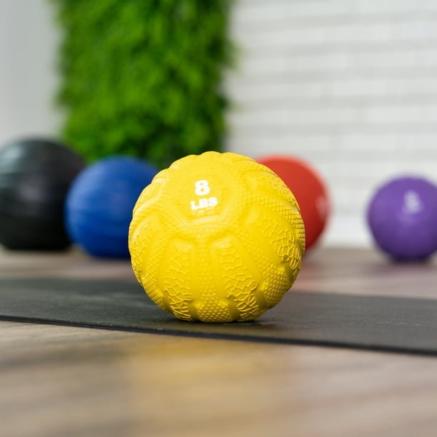 PRISP Weighted Rubber Medicine Ball Weight Ball for Strength