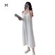 thumbnail image 2 of Minnieouse Vestido largo sin mangas gasa ropa de verano sexy vestido suelto, blanco, XXL Vestidos Blanco METRO, 2 of 6