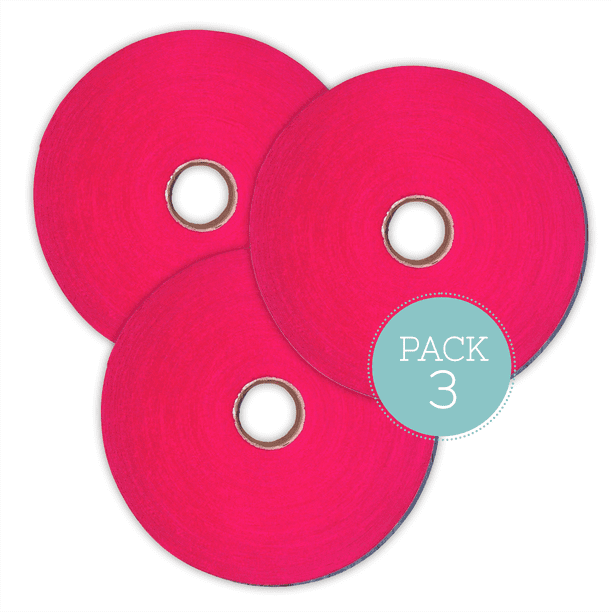 Pack x3 Trapillo Gold Fucsia Trapillo El Original para Tejer Crochet 50 Metros 3 cm Grosor