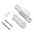 thumbnail image 1 of Child Proof Aluminum Alloy T Type Sliding Window Latch Security Lock, Home Safety for All Types Elegant Treatment Smooth Comfortable Switch, 1 of 7