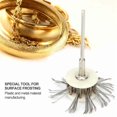 thumbnail image 6 of Texturing Matt Brush Wire Brush, Jewelry Making Tool Practical, Brush Cleaning Brush Kit Soft Jewelry Buffing Wheels, 6 of 8