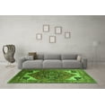 thumbnail image 3 of Ahgly Company Indoor Rectangle Persian Green Traditional Area Rugs, 5' x 7', 3 of 4