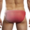 thumbnail image 4 of Short Swimming Trunks for Men Drawstring Low Waist High Vent Quick Dry Swim Shorts, 4 of 5