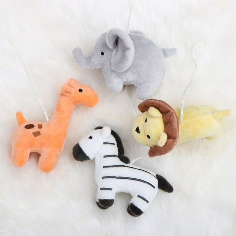 The Peanutshell Safari Animals Musical Crib Mobile photo 7
