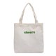 thumbnail image 2 of Bolso de hombro de lona con estampado de letras retro para mujer, bolsos grandes informales (blanco) Tmvgtek Para estrenar, 2 of 8