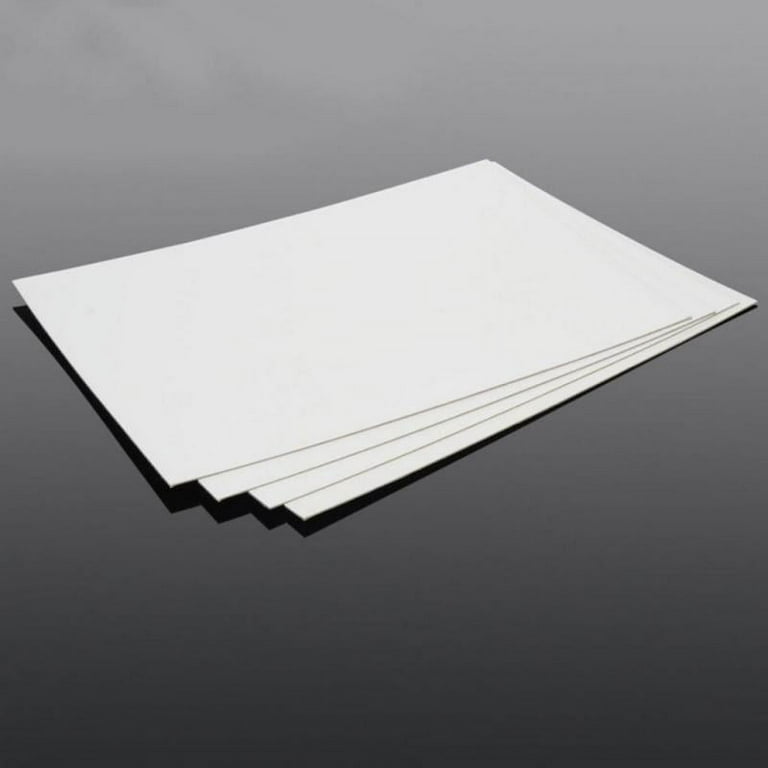 A4 Kraft Blank Paper Cardstock Thick Papers Cardboard for Craft Cardmaking White, Size: As described