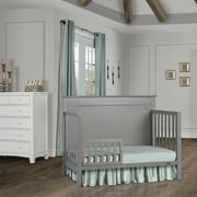 Morgan 5-in-1 Convertible Crib by Dream on Me, Storm Grey