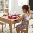 thumbnail image 4 of Costway 30 Keys Kids Piano Keyboard with Removable Music Stand, One-key Start Function Red, 4 of 10