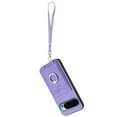 thumbnail image 2 of for Google Pixel 9 / 9 Pro Phone Case Wallet Card Holder,PU Leather Flip Folio Case,Ring Holder Kickstand Detachable Wrist Strap Women Men Protective Cover for Google Pixel 9 / 9 Pro,Purple, 2 of 7