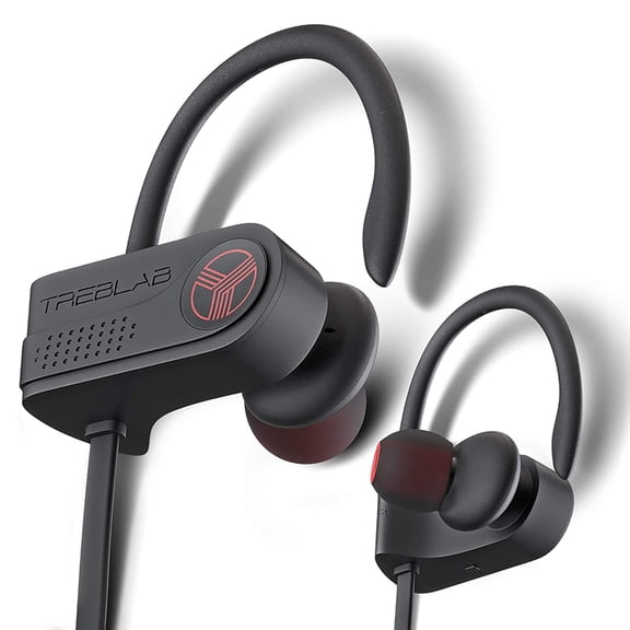 TREBLAB XR700 Wireless Bluetooth Earbuds, IPX7 Waterproof, 9H Playtime, Noise Canceling with Mic