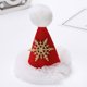 thumbnail image 4 of 6 uds pinzas para el cabello navideñas, pasadores con gorro con nudo navideño, lindo San, 4 of 4