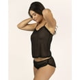 thumbnail image 5 of Smart & Sexy Women's Sheer Mesh with Lace Trim Cami and Shorts Lingerie Sleep Set, 5 of 6