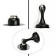 thumbnail image 5 of Uxcell 55 mm Protector de tope de puerta magnético suave sin ruido de acero inoxidable 1 pieza negro, 5 of 7