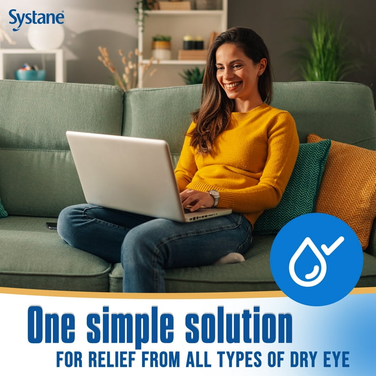 Systane Complete Lubricant Eye Drops, Preservative Free for Dry Eye Relief,  Fast Acting Hydration, 10ml - Walmart.com