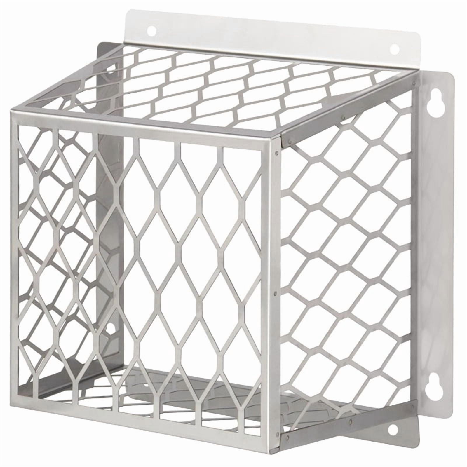 2X Dryer Exhaust Guard Vent Cover,Dryer Vent Bird Guard for 3 to 4 Inch Fan Cover, Stainless Steel Ventilation Bird Cage