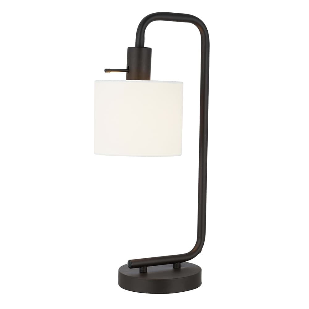 Catalina Lighting Transitional Down Bridge Table Lamp 19 Oil Bronze 21274 000