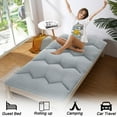 thumbnail image 6 of Japanese Futon Mattress, Twin Size Foldable Japanese Style Floor Mattress Roll Up, Tatami Mat, Camping Mattress Pad, 6 of 8