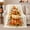 Autumn Pumpkin Stack with Sunflowers and Vines, variant on Autumn Pumpkin with Sunflowers and Oak Leaves, Rustic Botanical Style for Fall Lovers, White Sofa Lantern Scene and Thanksgiving Gift, Cozy Flannel Blanket for Bedroom and Living Room, Home Decor