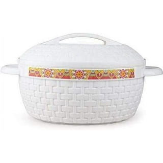Cello Chef Deluxe Hot-Pot Insulated Casserole Food Warmer/Cooler, 5-Liter,  White