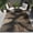 black&brown, variant on DEORAB 8'x10' Outdoor Rugs Waterproof Patio Lightweight Reversible Plastic Carpet Outside Camping Mat,Gray & White
