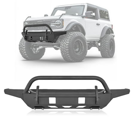 KOJEM Front Bumper Assembly Fit for 2021-2024 Ford Bronco,2022 2023