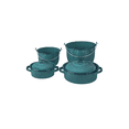 thumbnail image 3 of Batería de Cocina Cinsa 10 piezas Jaspeado De Acero Vitrificado, Verde Aqua, 3 of 3