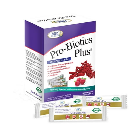 Pro-Biotics Plus Stick Pack 40 Billion Per Stick