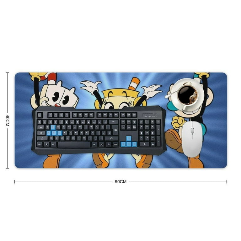 Cuphead Mugman Chalice Mouse Pad Extended Gaming No-sliped Large